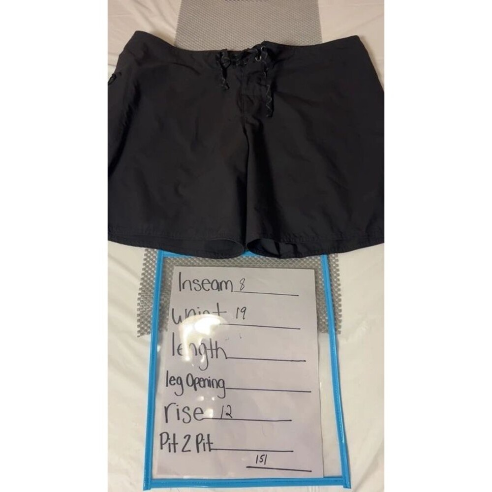 Patagonia Women’s Stretch Planing Board Shorts Black Size 14